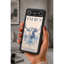 BG AKSESUAR Tecno Spark Slim Uyumlu Taurus Desenli Kamera Korumalı Darbelere Dayanıklı Kılıf