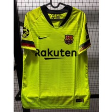 Gladsome Fc Barcelona Messi 10 Retro Futbol Forması Sarı