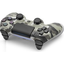 TKÇ Gamepad Ps4 Uyumlu - Gri Kamuflaj ND400N