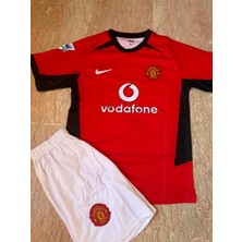 Gladsome Manchester United Beckham 7 Çocuk  Futbol Forması Kırmızı