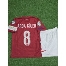 Gladsome Türkiye Arda Güler 8 Futbol Forması Kırmızı