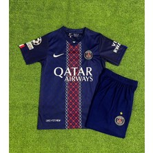 Gladsome Paris Saint-Germain O. Dembélé 10 Çocuk Futbol Forması Mavi