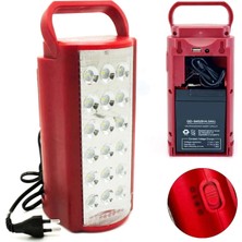 TKÇ 24 Büyük Ledli 80 Saat Yanan Powerbank Özellikli Akülü LED Işıldak