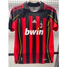 Gladsome Ac Milan Maldini 3 Retro Futbol Forması Kırmızı