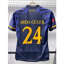 Gladsome Real Madrid Arda Güler 24 Futbol Forması Mavi