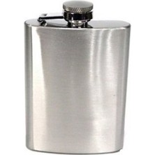 TKÇ 9 Oz Çelik Kanyak Içki Matarası