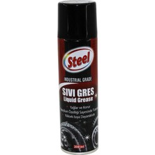 Hace Bazaar Steel ST-1304 Sıvı Gres Sprey 200ML Yağlar - Korur - Isıya Dayanıklı (4887)