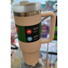 Ada Çanta Kırtasiye Glbx 900ML Pipetli Paslanmaz Çelik Termos Matara Suluk HX658989