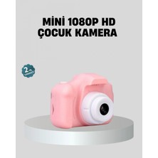 Hace Bazaar Mini Dijital Çocuk Kamerası 8mp Hd Ekranlı 1080P Video ve Şarjlı
