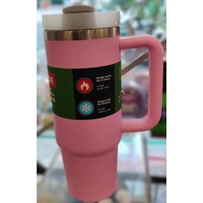 Ada Çanta Kırtasiye Glbx 900ML Pipetli Paslanmaz Çelik Termos Matara Suluk HX658989