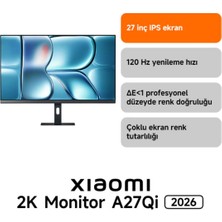 Xiaomi 2k Monitor A27QI 2026 -  27" 120Hz 1ms WQHD 2560x1440 IPS Monitör