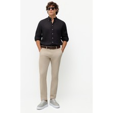 Karaca Taş Rengi Pamuklu Modern Fit Casual Pantolon