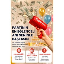 Senson Partiler ve Sosyal Medya Içerikleri Için Etkili Kâğıt Atma Oyuncağı - Lisinya
