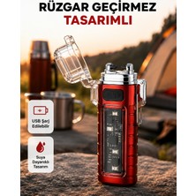 Değirmen Grup Rüzgar Geçirmez Elektrikli, Çoklu Işık Modlu Tasarım - Lisinya