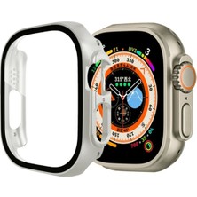Ankaverse Ally Apple Watch Ultra 49MM Için Hard Pc Full Koruma Sert Armor Zırh KILIF-(5775)