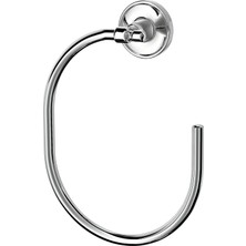 IKEA Brofjarden Krom Görünümlü 21 cm Havluluk