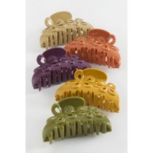Sora Group Çiçek Renkli Mandal Toka 8 cm