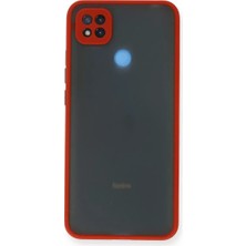 Esranın Dünyası Newface Xiaomi Redmi 9c Kılıf Montreal Silikon Kapak - Kırmızı
