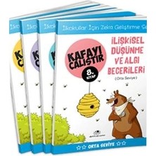 Uğurböceği Yayınları Kafayı Çalıştır - Orta Seviye (4 Kitap Takım)