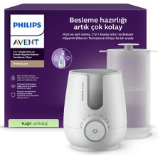 Philips Avent 2'si 1 Arada Isıtıcı ve  Buharlı Hijyenik Biberon Temizleme Cihazı