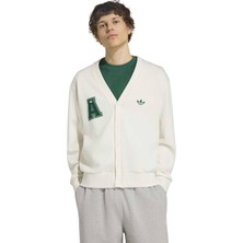 AIB7093 Adidas Varsıty Cardıga Erkek Ceket Beyaz