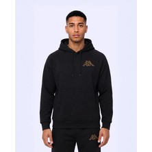Kappa Authentic Onial Tur Erkek Siyah Hoodie