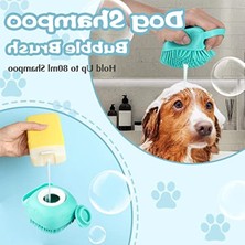 Odea Kedi Köpek Yıkama Fırçası, Silikon Masaj Tarağı ile Etkili Temizlik