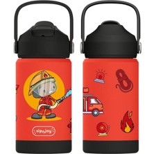 Sipnjoy - Flipsip Çocuk Su Termosu | 360 ml - Firefighter Buddy