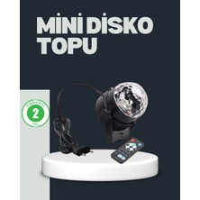 Ankaverse Rgb LED Disko Küresi 7 Modlu Uzaktan Kumandalı