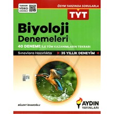 Aydın Yayınları   Tyt Biyoloji 40 Deneme