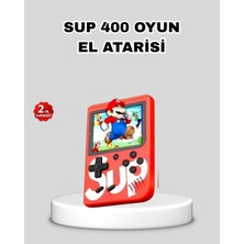Ankaverse Sup Retro El Konsolu – 500 Oyun 2 Oyunculu 3 Inç Ekran Taşınabilir Şarjlı Atari