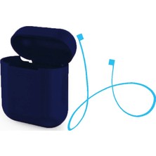 Ankaverse Ally Apple Airpods Için Renkli Strap Kulaklık Askısı+ Silikon KILIF-(5775)