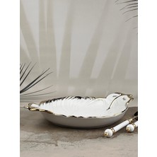 Rossev Albero Yuvarlak Servis Tabak 38X28CM