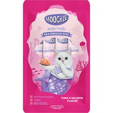 Ece-Umay Moochie Sivi Kedi Ödülü Ton-Somon 5X15 gr x 4 Adet