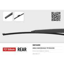 Silbak Novapazr Silecek Süpürgesi Arka Muz Tipi 280MM Mini Paceman 09/12 Volvo V40 Ii 08/12