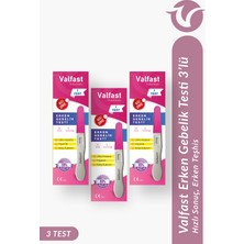 Valfast Erken Gebelik Testi Üç Adet (3)