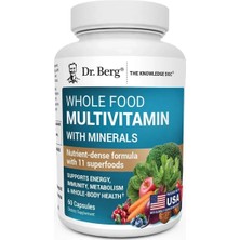 Dr. Berg Whole Food Multivitamin 60 Kapsül