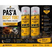 Aeron Pas Sökücü Sprey 500 ml – Güçlü Pas, Kir ve Oksit Çözücü – Sıkışmış Somun ve Civata Için - Ww-44