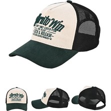 Fujin Btw Trucker Şapka Beige Green