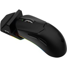Gameagle Tracker Pro Rgb Kablosuz2.4ghz+Bluetooth+Kablolu+Dock Şarj Istasyonlu 69GR 1khz 12000DPI Oyuncumouse