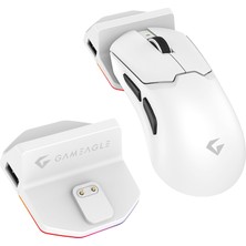 Gameagle Tracker Pro Rgb Kablosuz2.4ghz+Bluetooth+Kablolu+Dock Şarj Istasyonlu 69GR 1khz 12000DPI Oyuncumouse