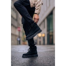 Zerenyus ZRC225 Premium Impact Gore-Tex Erkek Bot Siyah Süet