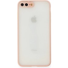 Magicool Newface Apple Iphone 7 Plus Kılıf Montreal Silikon Kapak - Pembe