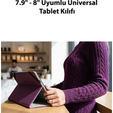 7.9" - 8" Uyumlu Universal Tablet Kılıfı iPad Uyumlu