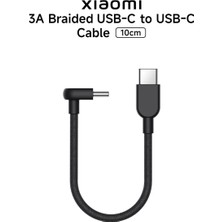 Xiaomi 3A Braided Usb-C To Usb-C Cable 10CM