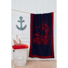 Soft cotton created by gökhan Sail Plaj Havlusu
