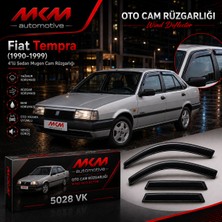 Mkm Fiat Tempra (1990-1999) Uyumlu 4'lü Sedan Mugen Cam Rüzgarlığı Takımı