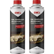 Smx Buharlı Far Temizleme Solüsyonu 650 ml 2 Adet