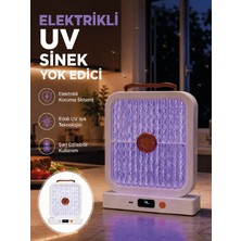 Kaufhier Elektrikli Sinek Öldürücü Uv Işıklı Masaüstü Cihaz Beyaz Renk