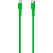 2DK59NY Ttec Usb-C - Usb-C 120CM 60W Pd/qc Hızlı Şarj/data Kablosu Neon Yeşil